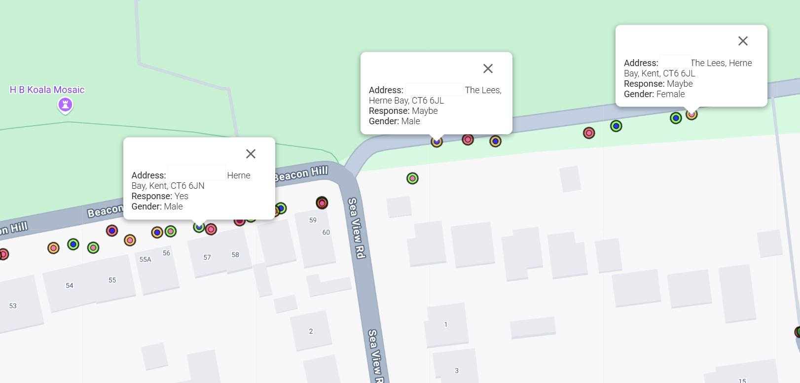 SurveyPro Mapping Feature